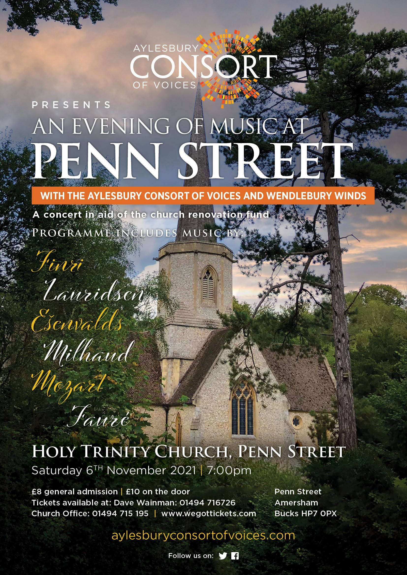 Penn Street Poster 6 nov